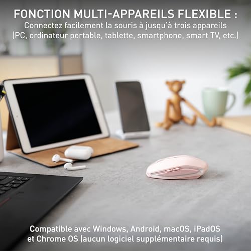 CHERRY Souris Gentix BT Bluetooth Cherry Blossom