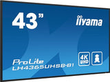 IIYAMA- Afficheur professionnel 43   LH4365UHSB-B1