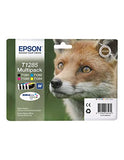 Cartouche EPSON C13T12854012 T1285 - Noir + 3 couleurs