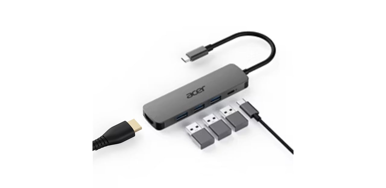 Acer 5in1 Type C dongle