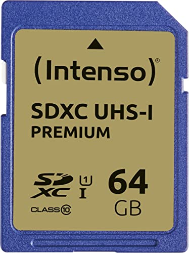 INTENSO Carte SDXC UHS-I Premium Class 10 - 64 Go