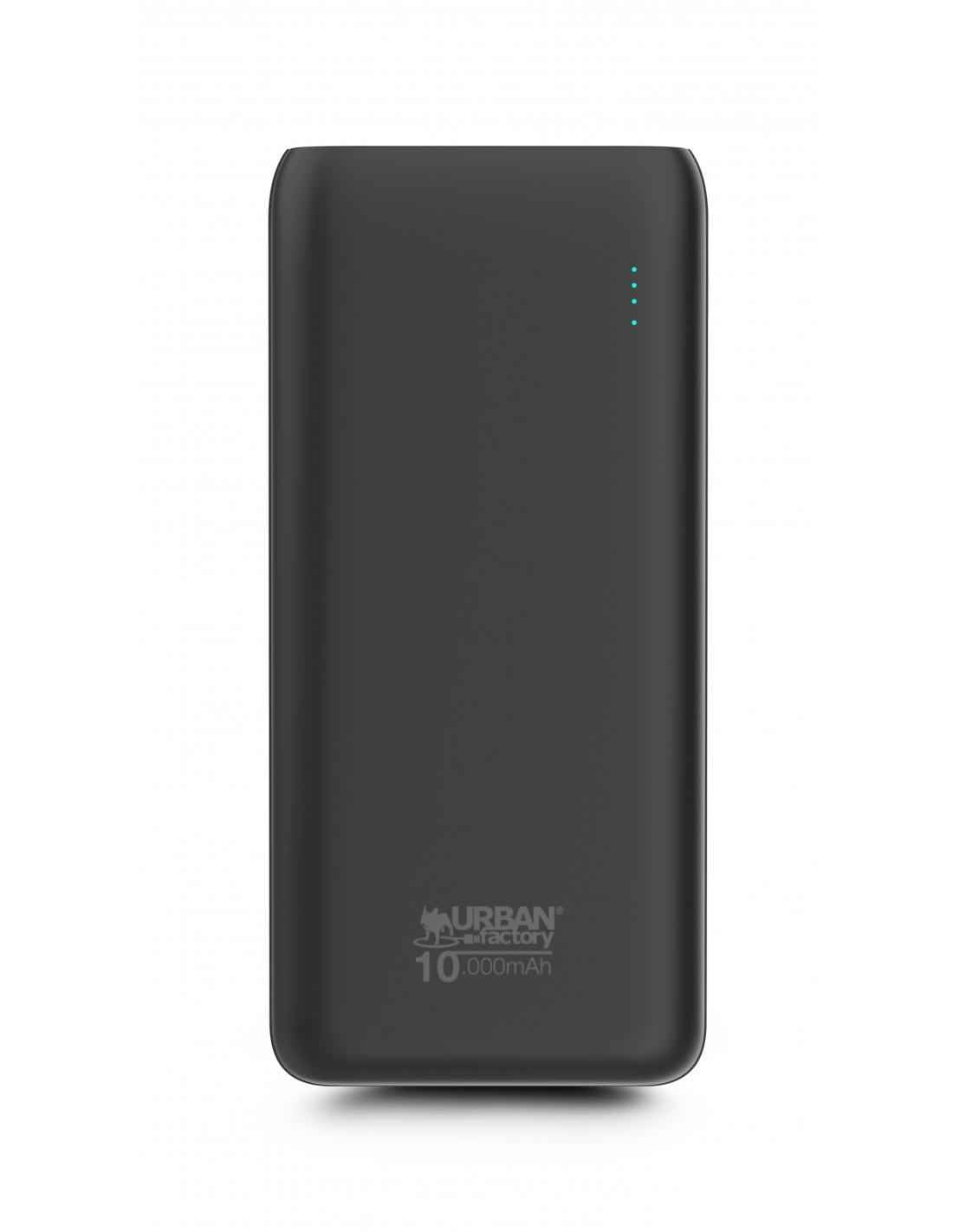 URBAN FACTORY 10.000mAh Capacity 2x USB-A 2.1A MAx 4