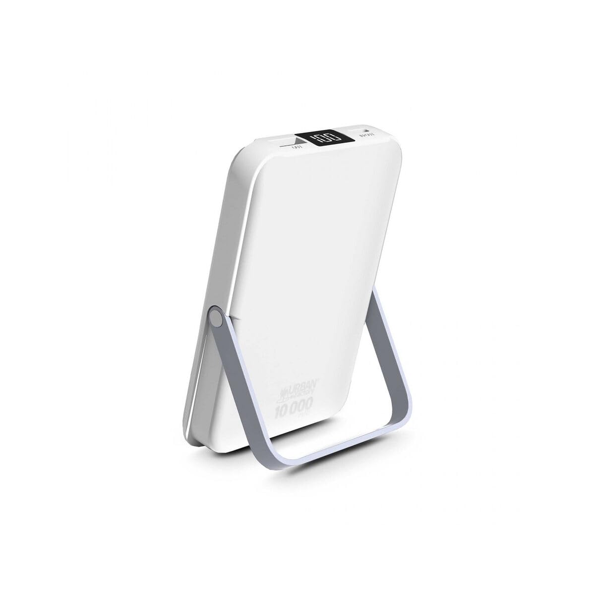 URBAN FACTORY MAGNEE POWER Wireless Magnetic Universal Powerbank 10.000mAh - White Chalk
