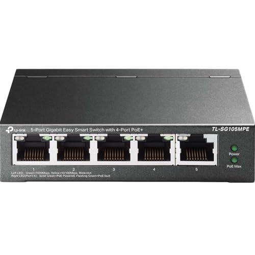 5-Port Gigabit Easy Smart Switch 4-Port