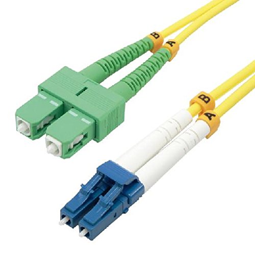 MCL Jarretière optique OS2 duplex monomode 9/125  - SCAPC / LC 1m