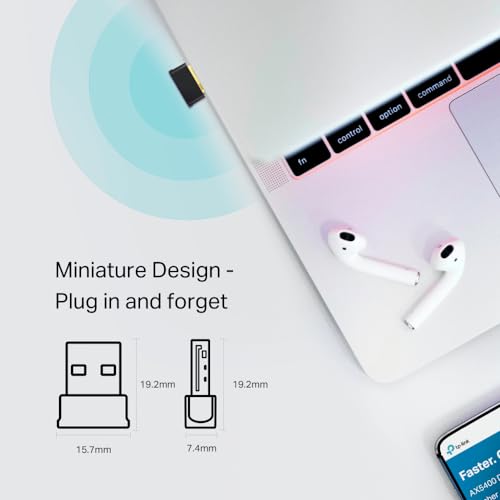 TP-Link ARCHER T600UB NANO carte réseau WLAN 433 Mbit/s