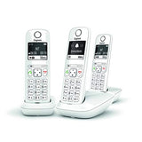 Gigaset AS690A TRIO tél. DECT+ REP - base +3 combinés blancs