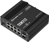 Teltonika TSW212 commutateur réseau Géré L2 Gigabit Ethernet (10/100/1000) Noir