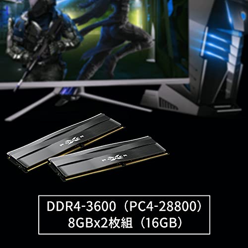 SILICON POWER XPOWER Zenith 16Go 2x8Go DDR4 3600MHz CL18 DIMM 1.35V