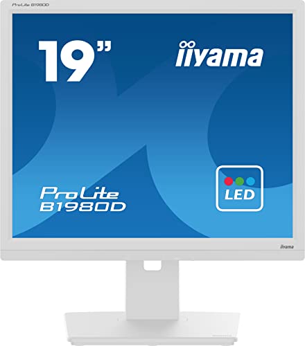 IIYAMA- Ecran bureautique 19   B1980D-B5 -- Blanc