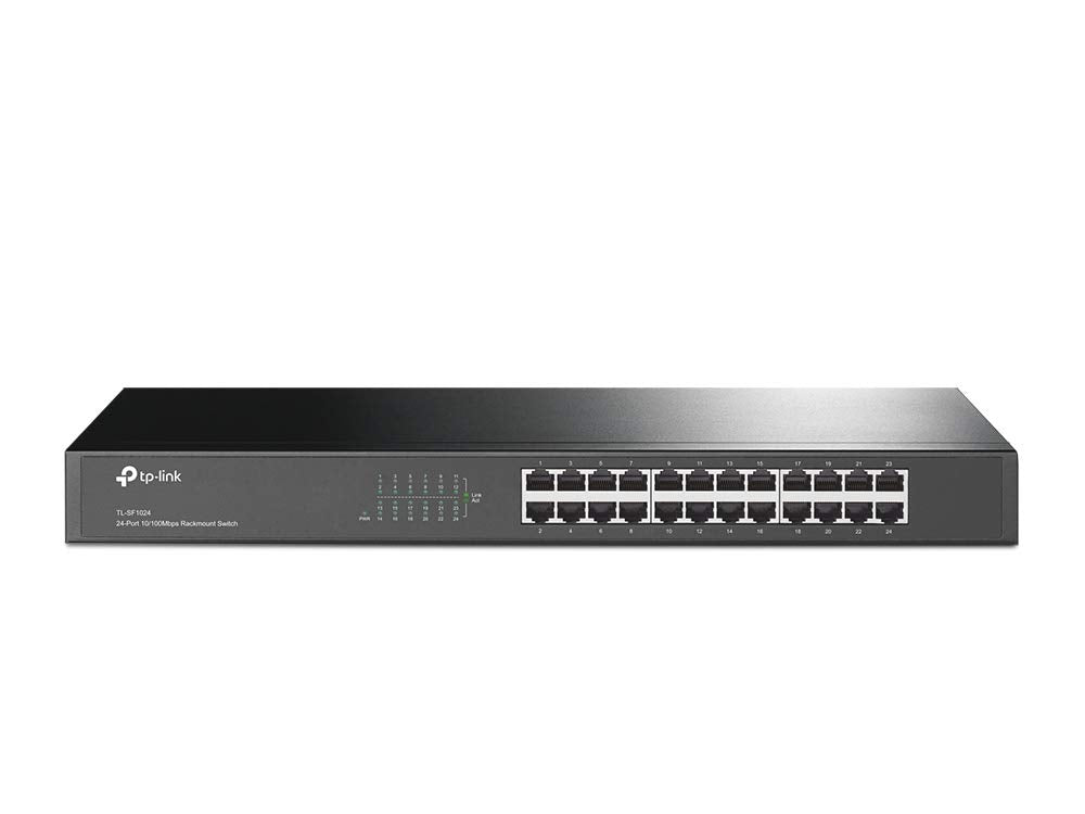 24 p 10/100M Switch 19 inch rack-mount