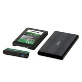 I-TEC MySafe Advance AluBasic 2.5p USB 3.0 Case 6.4cm 2.5p SATA HDD HDD external Enclosure SuperSpeed Black Aluminium