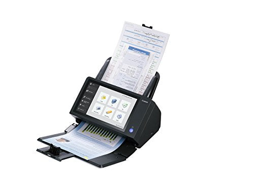 CANON ScanFront 400 Document scanner CMOS/CIS Duplex 216x3048mm 600x600dpi 45ppm ADF 60sheets 6000scans/d USB 2.0 LAN