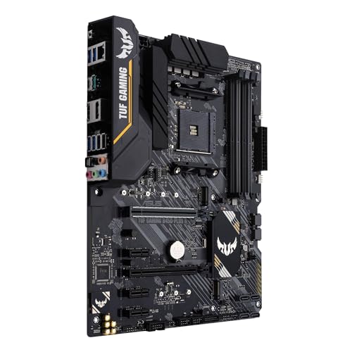 ASUS TUF GAMING B450-PLUS II - AMD - Emplacement AM4 - AMD Ryzen 3 3rd Gen - AMD Ryzen 5 de 3e génération - AMD Ryzen 7 de 3e génération - 3rd... - DDR4-SDRAM -