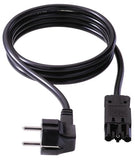 BACHMANN Cordon secteur noir GST18 - 3,0 m