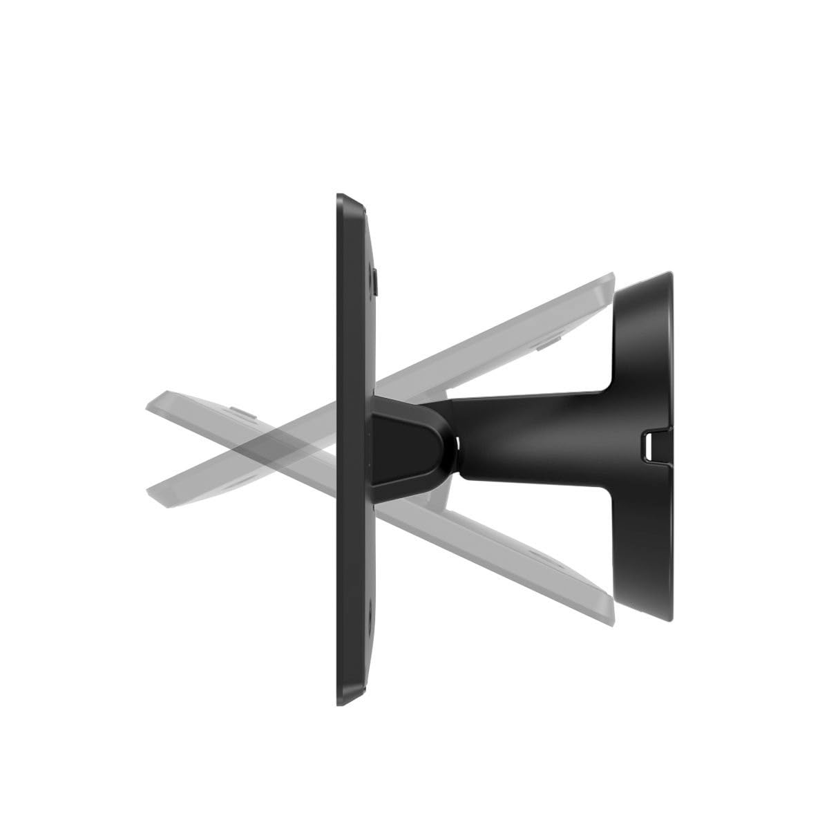 VESA Bow Tilting Wall Mount Black