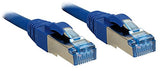 LINDY Cat.6A S/FTP LSOH Blue 2m Patch Cable