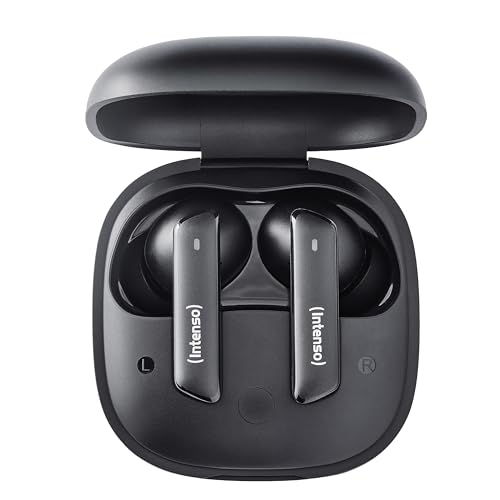 INTENSO Ecouteurs BUDS PRO sans fil, noir