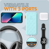 XTORM Batterie externe Fuel20W 10000 mAh, bleu canard