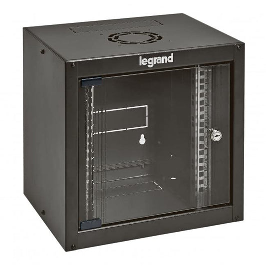 LEGRAND Coffret fixe 10pouces livré monté Linkeo capacité 6U dimensions 359x370x