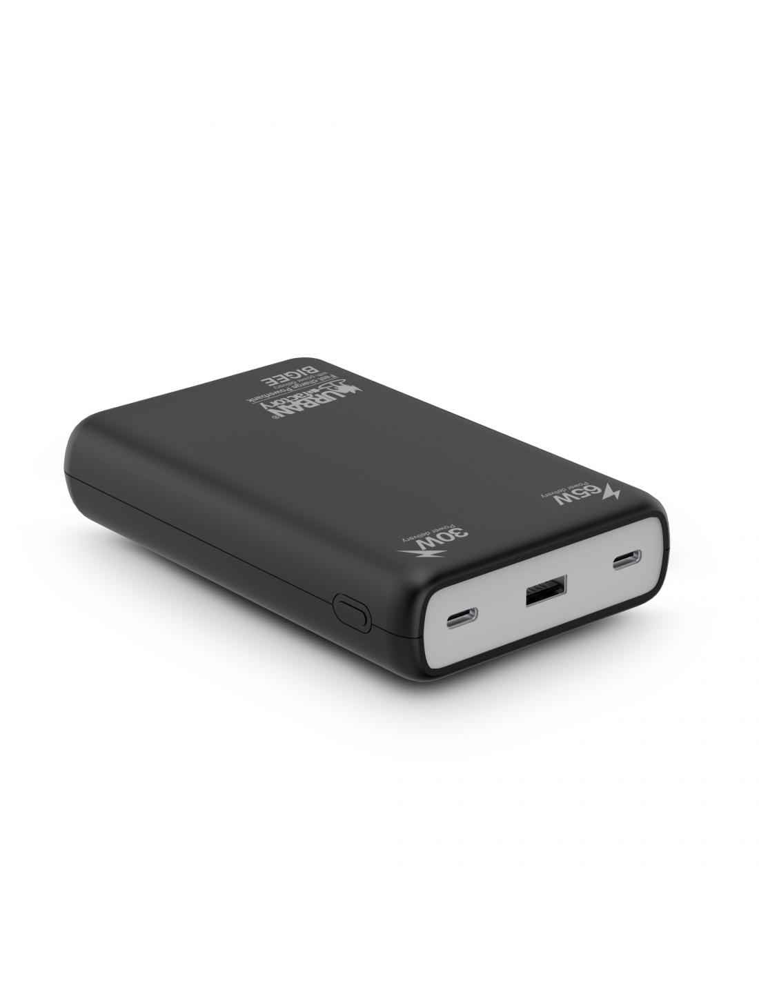 URBAN FACTORY Bigee Power USB-C Battery 20000mAh 65W for Notebook