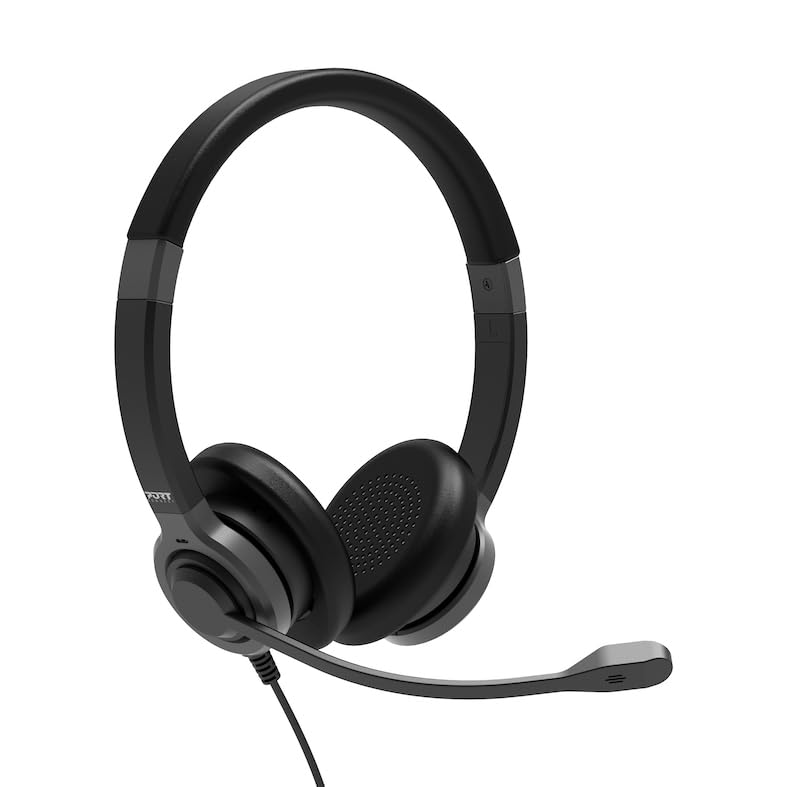 PORT DESIGNS Stereo Headset Active Office Usb Mic Office