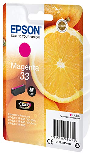 EPSON 1LB Cartouche Oranges Ink Claria Premium Magenta w/s