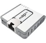 Mikrotik mAP lite Blanc Connexion Ethernet, supportant l'alimentation via ce port (PoE)