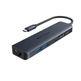 TARGUS HyperDrive EcoSmart Gen.2 Universal USB-C 7-in-1 Hub w 100 W PD Power Pass-thru