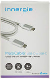 INNERGIE MagiCable USB-C vers USB-C 1m argent Charge et synchronise
