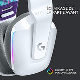 LOGITECH G G733 LIGHTSPEED Wireless RGB Gaming Headset Headset full size 2.4 GHz wireless white