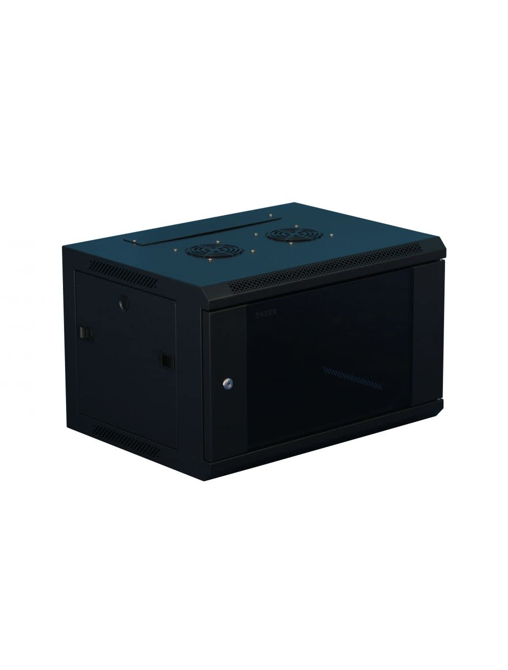 MCL 19p cabinet 6U depth 600 - Black