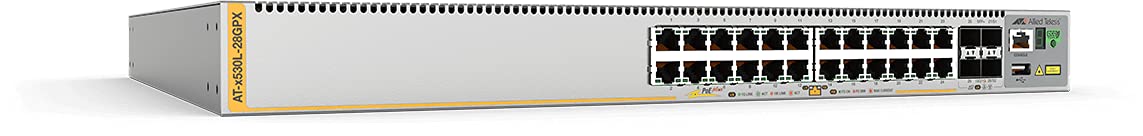 Switch L3 Stackable 24x10/100/ 1000-T PoE+, 4x SFP+, dual AC