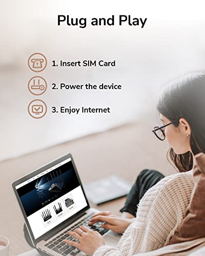 Cudy LT500 routeur sans fil Fast Ethernet Bi-bande (2,4 GHz / 5 GHz) 4G Noir