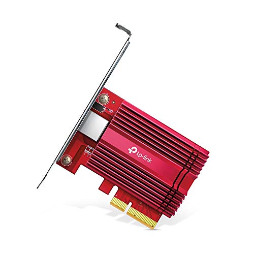 TP-LINK 10 Gigabit PCI Express Network Adapter PCIe 3.0x4 Include CAT6A Ethernet Cable