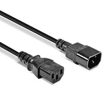 LINDY 0.5m IEC C14 to IEC C13 Mains Cable