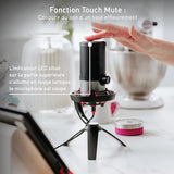 CHERRY Microphone UM 6.0 ADVANCED USB omnidirectionnel