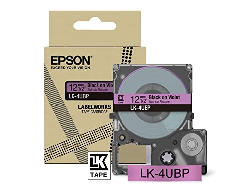 EPSON Colour Tape Violet/Black 12mm 8m LK-4UBP