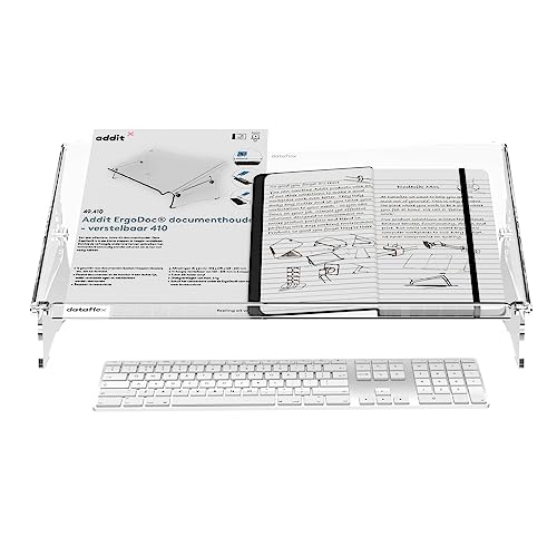 DATAFLEX Porte copie/doc. Acrylique - Hauteur réglable 49410