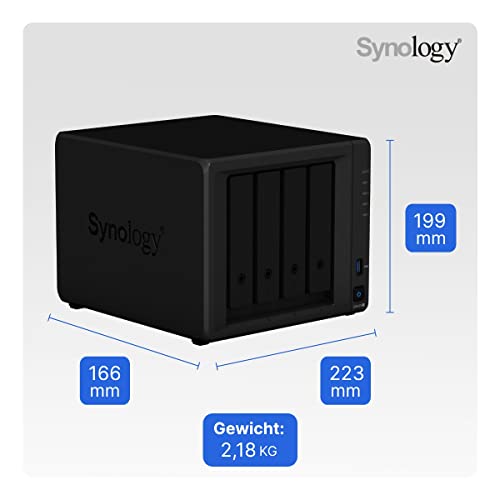 SYNOLOGY RS822RP+ 4-Bay NAS-Rackmount AMD Ryzen V1500B 4-core 2.2GHz 2Go DDR4 ECC SODIMM 2xUSB 3.2 RJ-45 4x1GbE