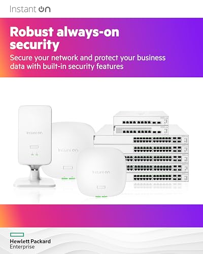 Aruba, a Hewlett Packard Enterprise company Instant On AP12 1300 Mbit/s Blanc Connexion Ethernet, supportant l'alimentation via ce port (PoE)