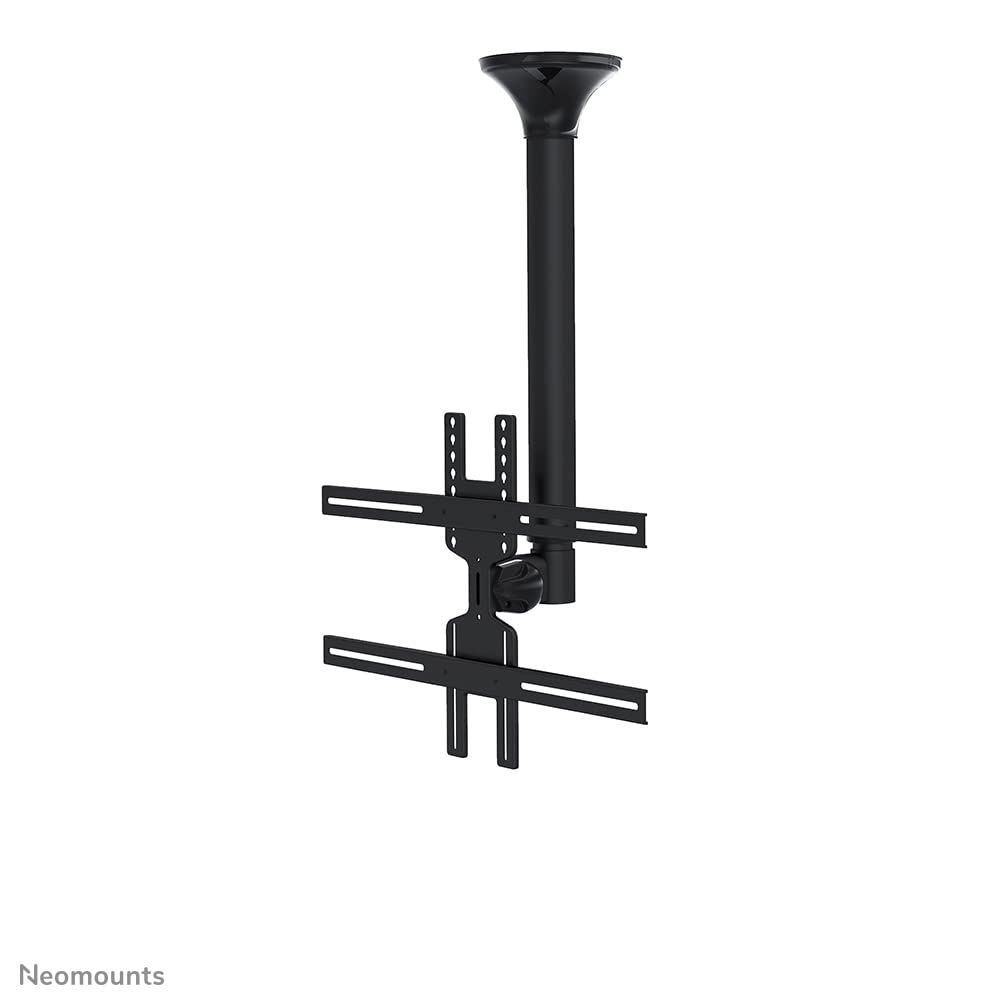 NEOMOUNTS FPMA-C400BLACK Support de plafond pour écran de 32-60p - h 64-104 cm