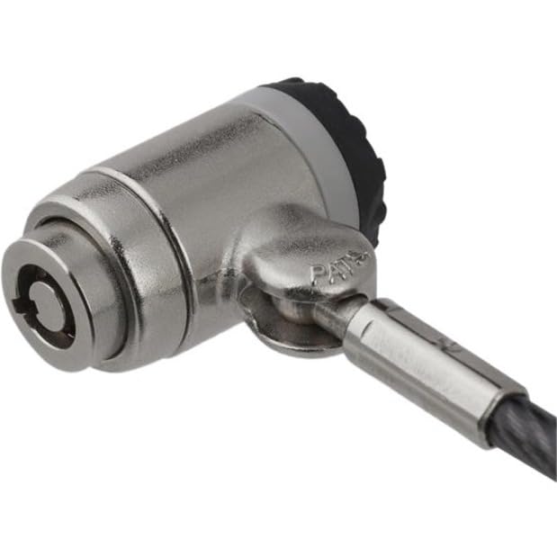 Cable Lock - Keyed - Push-to-Lock Button