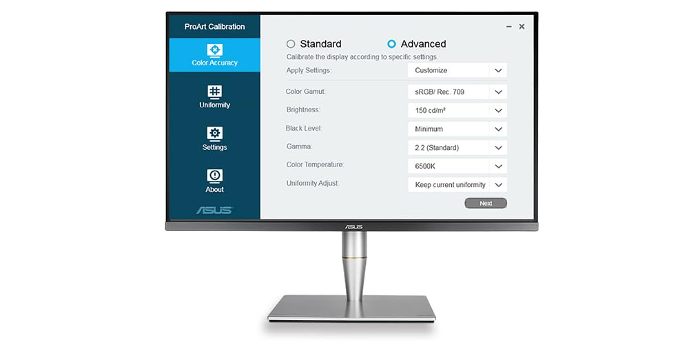 ASUS PA24AC 24.1pcs Moniteur graphisme ProArt WLED IPS 16:10 5ms 60Hz 1920x1200 HDR400 Jusquà 400cd m2 Audio2x2W HDMI DP G.3ans