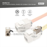 Digitus DN-93617-24 connecteur de fils Argent