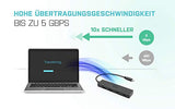 I-TEC USB-C Metal HUB 2xUSB 3.0 2xUSB-C 5Gbps without power adapter ideal for Notebook Ultrabook Tablet PC