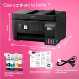 EPSON EcoTank ET-4800 MFP colour inkjet refillable A4 10ppm Print 100sheets USB LAN Wi-Fi Black