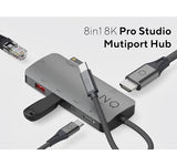 LINQ Hub multiport PD, HDMI 8 en 1