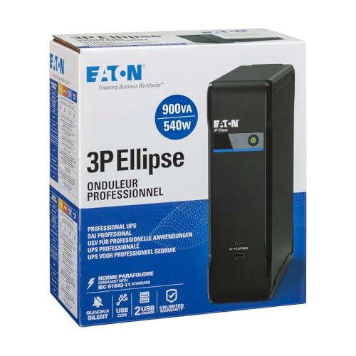Eaton 3P Ellipse 900VA 540W FR USB