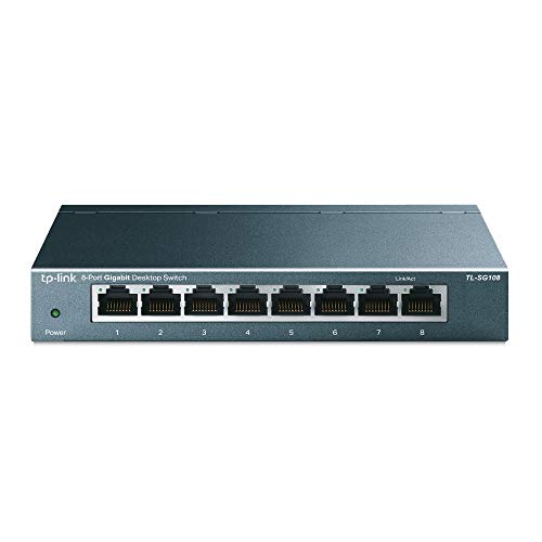 Tp-link TL-SG108 switch métal 8 ports Gigabit